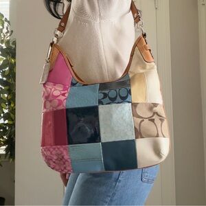 Coach Y2K Patchwork hobo Shoulder Bag